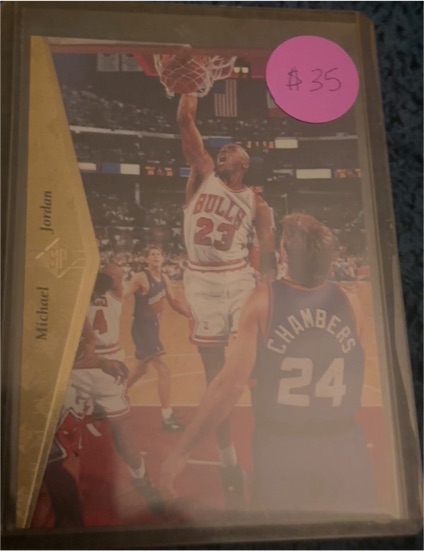 1995 Upper Deck #23 Michael Jordan Gold Promo — front