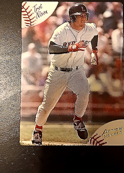 1994 Action Packed Scouting Report #2 Trot Nixon — front