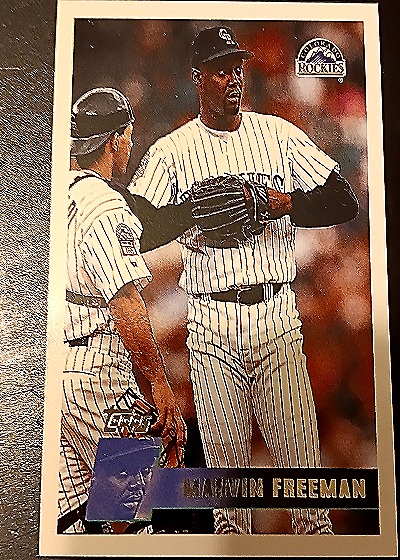 1996 Topps #93 Marvin Freeman — front