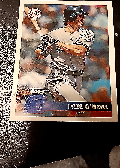 1992 Topps #493 Paul O'Neill — front