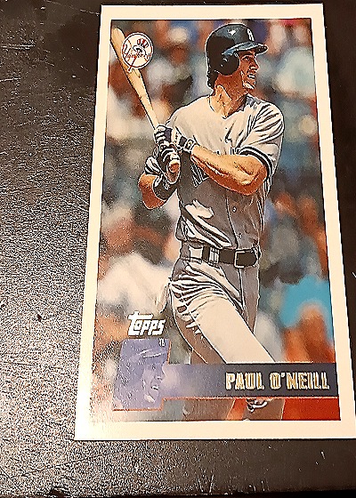 1992 Topps #715 Paul O'Neill — front