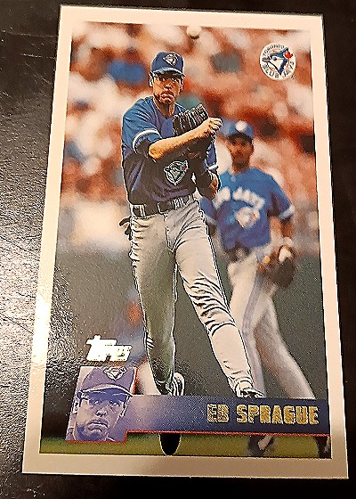 1996 Topps #295 Ed Sprague — front