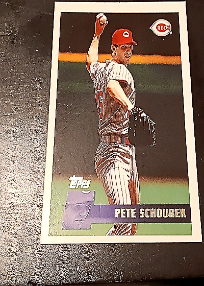 1994 Topps #615 Pete Schourek — front