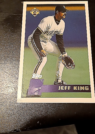 1992 Topps #282 Jeff King — front