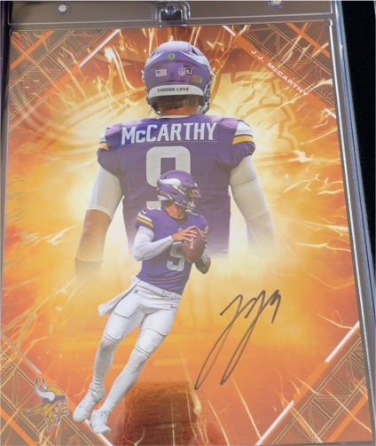 2025 Fanatics Under Wraps Emanate #K.J. McCarthy — front