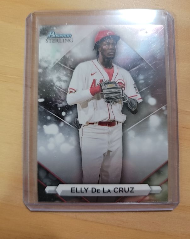 2023 Bowman Sterling #BSP-99 Elly De La Cruz — front
