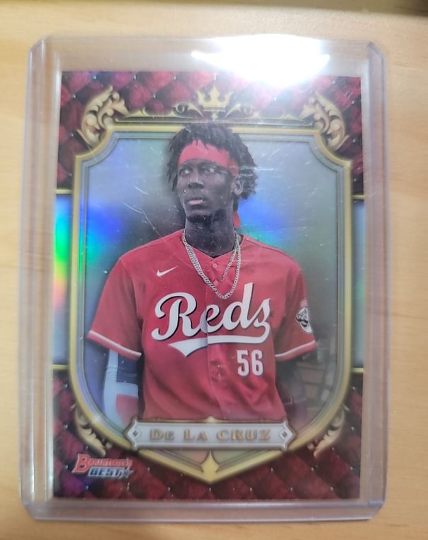 2022 Bowman's Best #PR-6 Elly De La Cruz Prospective Royalty — front