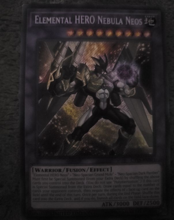 Yu-Gi-Oh! Elemental HERO Nebula Neos CT15-EN001 2018 Mega-Tins Limited Edition — front
