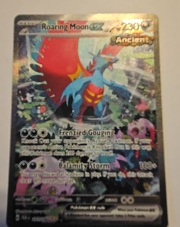2023 Pokémon Ancient Roaring Moon EX #251 — front