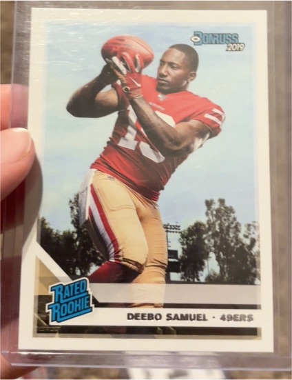 2019 Panini Donruss #317 Deebo Samuel — front
