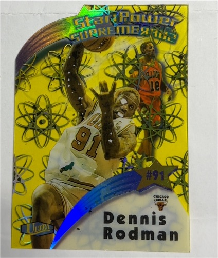 1997-98 Fleer Ultra Star Power #10 Dennis Rodman — front