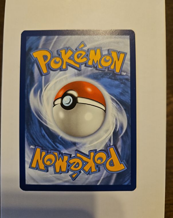 1999 Pokémon Base Set Card Back — front