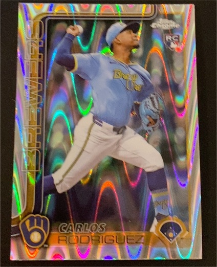 2025 Topps Chrome #201 Carlos Rodriguez — front