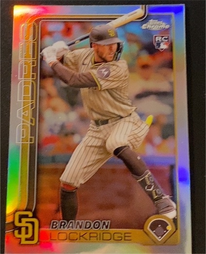 2025 Topps Chrome #106 Brandon Lockridge — front