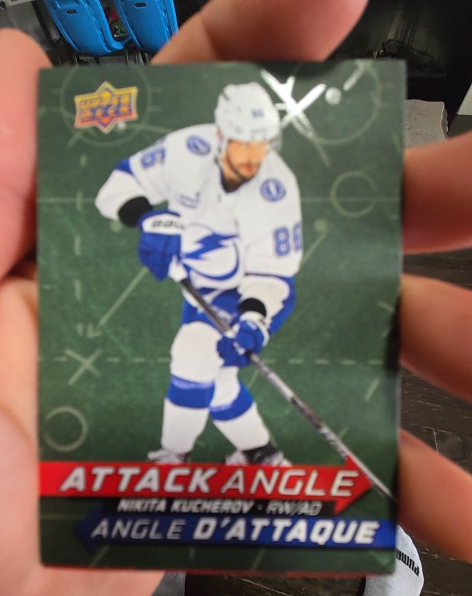 2025-26 Tim Hortons #AA-4 Nikita Kucherov Attack Angle — front