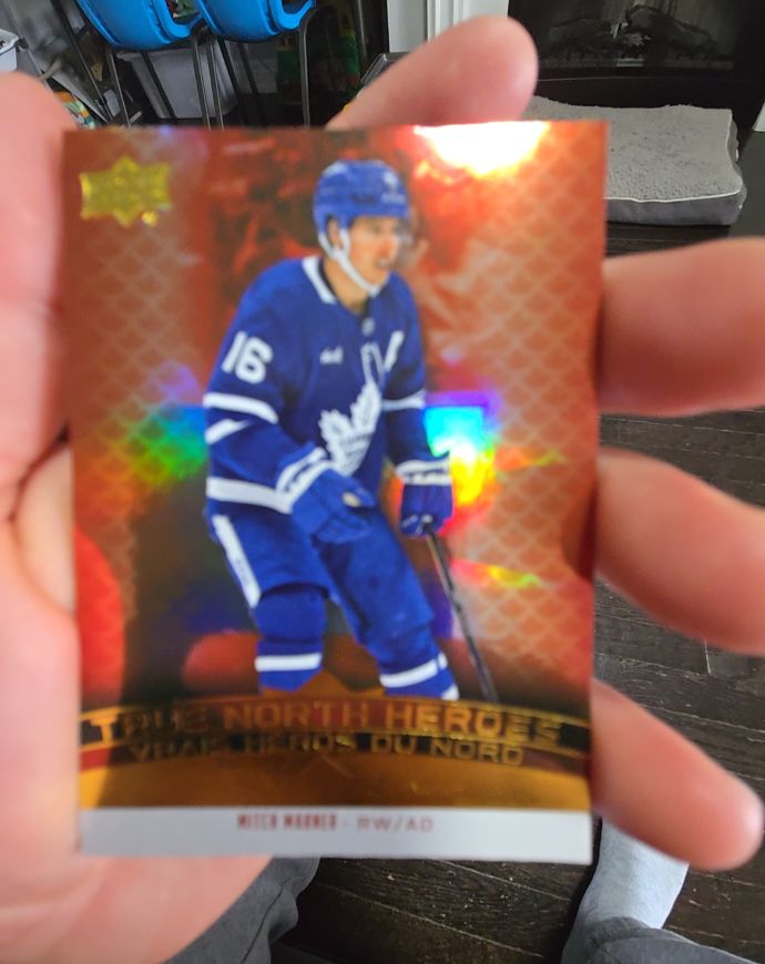 2025-26 Tim Hortons #12 Mitch Marner True North Heroes — front