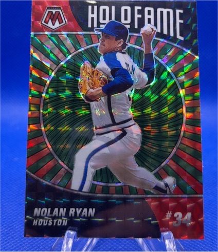 2022 Panini Mosaic #HF-8 Nolan Ryan — front