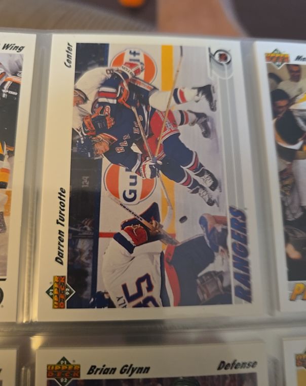 1991-92 Upper Deck #155 Darren Turcotte — front