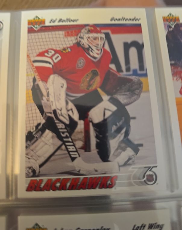 1991-92 Upper Deck #164 Ed Belfour — front