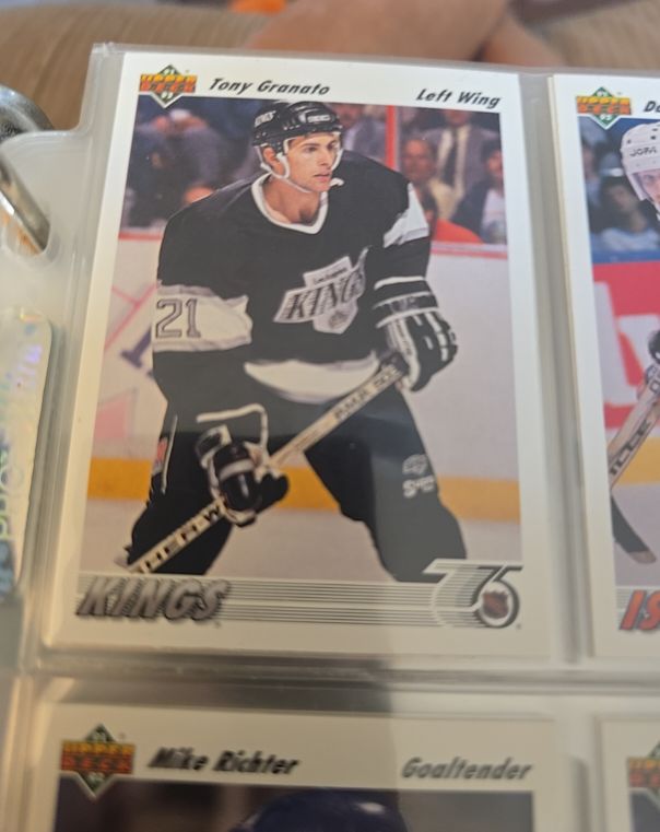 1991-92 Upper Deck #172 Tony Granato — front