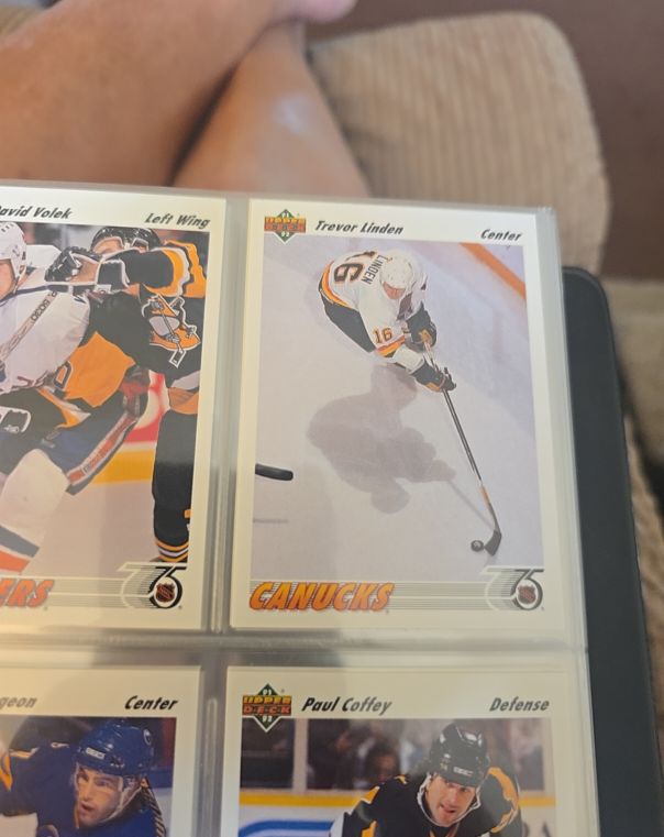 1991-92 Upper Deck #174 Trevor Linden — front