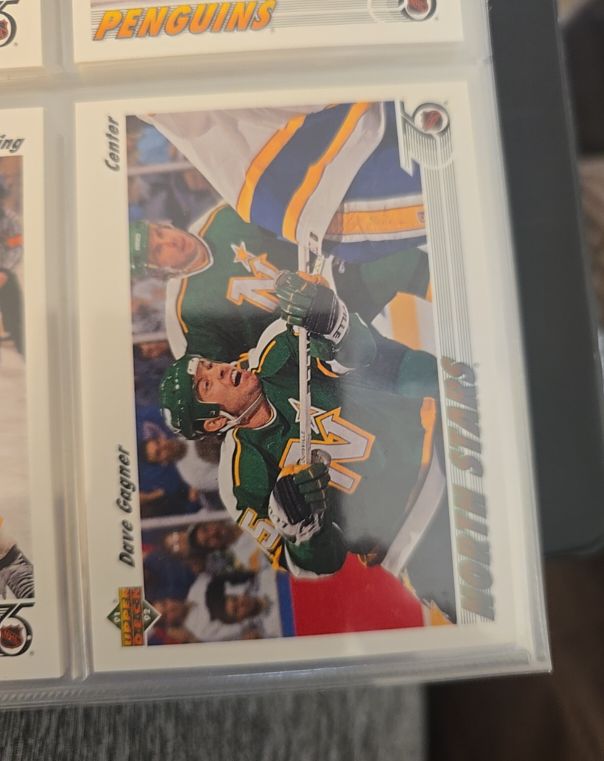 1991-92 Upper Deck #180 Dave Gagner — front