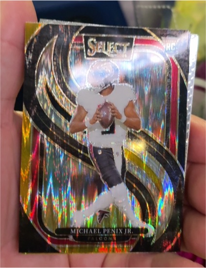 2024 Panini Select Premier Level #110 Michael Penix Jr. — front