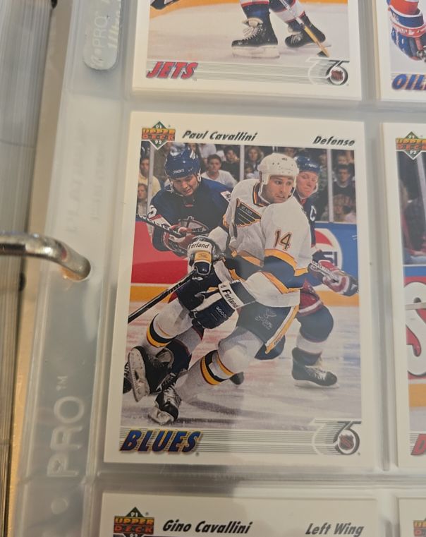 1991-92 Upper Deck #184 Paul Cavallini — front