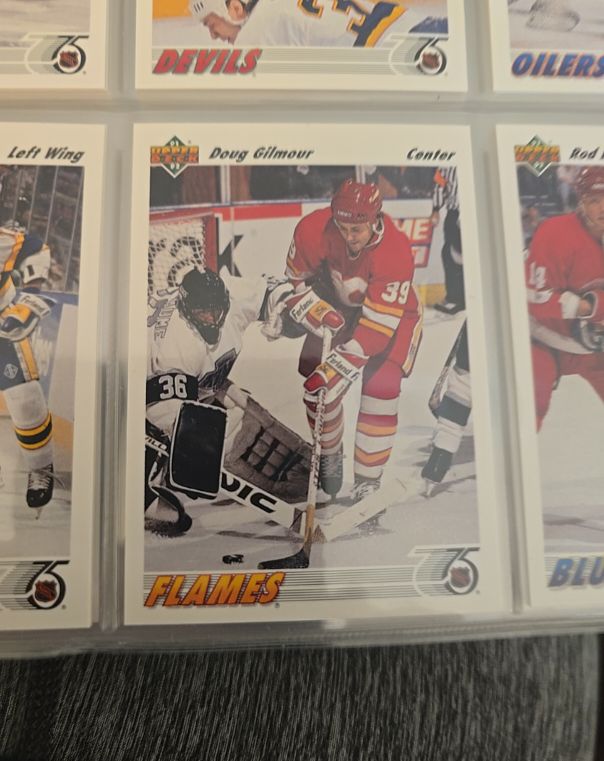 1991 Upper Deck #188 Doug Gilmour — front