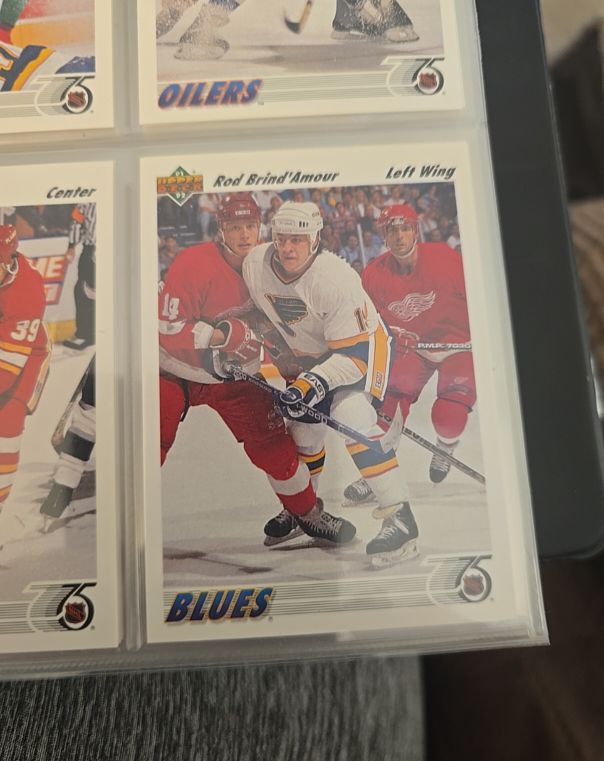 1991-92 Upper Deck #189 Rod Brind'Amour — front