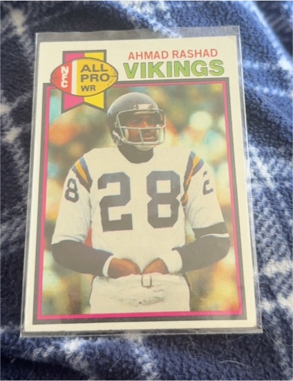 1979 Topps #30 Ahmad Rashad — front