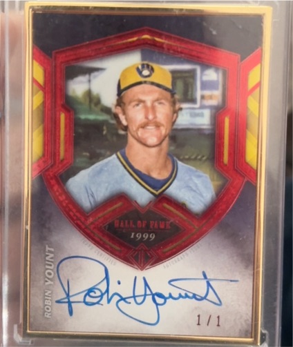 2020 Topps Transcendent Hall of Fame #THOF-RY Robin Yount — front