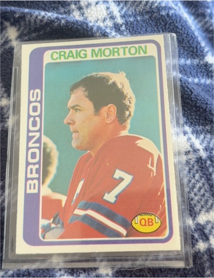 1978 Topps #405 Craig Morton — front
