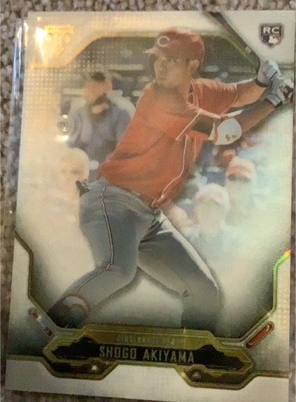 2020 Topps Triple Threads #88 Shogo Akiyama — front