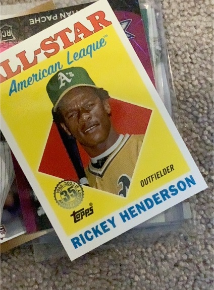2023 Topps Series 2 - 1988 Topps All-Star Baseball #88AS-32 Rickey Henderson — front