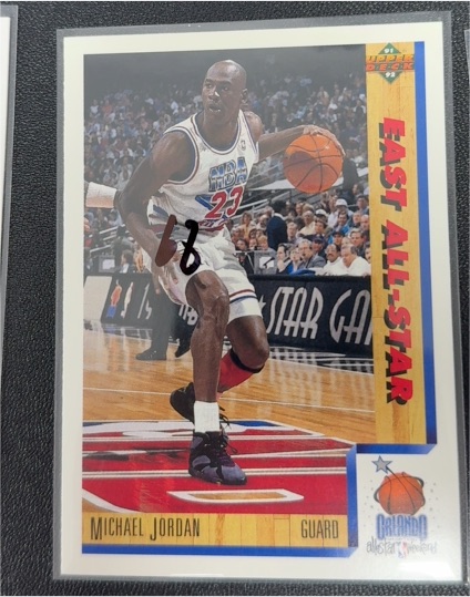 1991-92 Upper Deck #452 Michael Jordan East All-Star — front