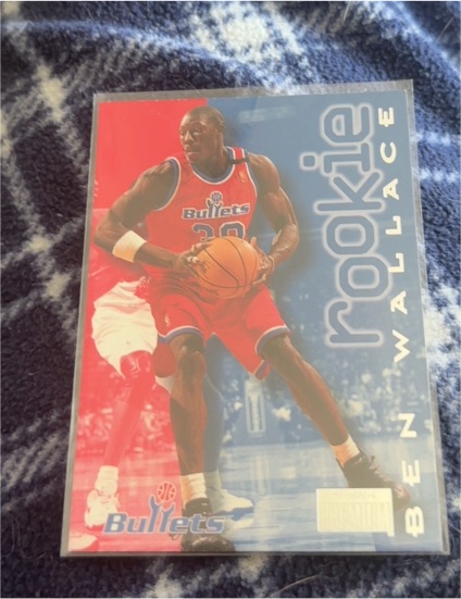 1996-97 Skybox Premium #236 Ben Wallace Rookie — front