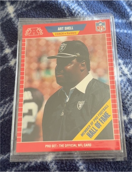 1989 Pro Set #541 Art Shell — front