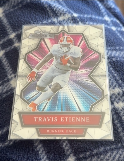 2021 Wild Card Alumination #ABC-10 Travis Etienne — front