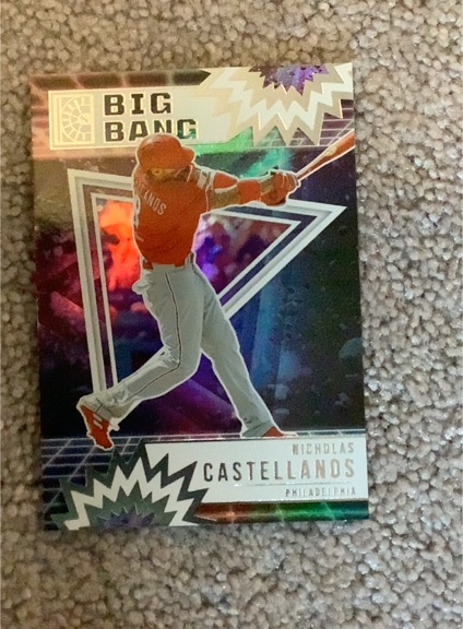 2022 Panini Capstone Big Bang #BB-11 Nicholas Castellanos — front