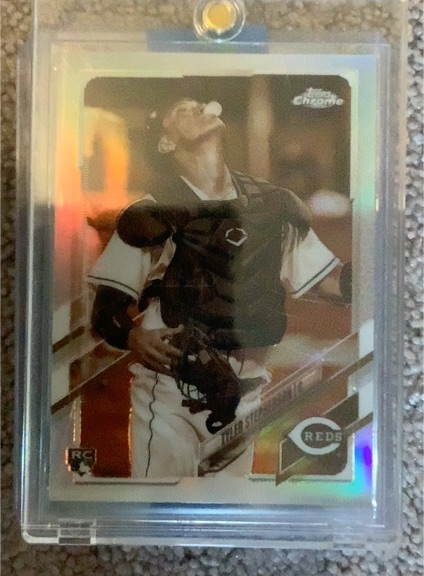 2021 Topps Chrome #111 Tyler Stephenson — front