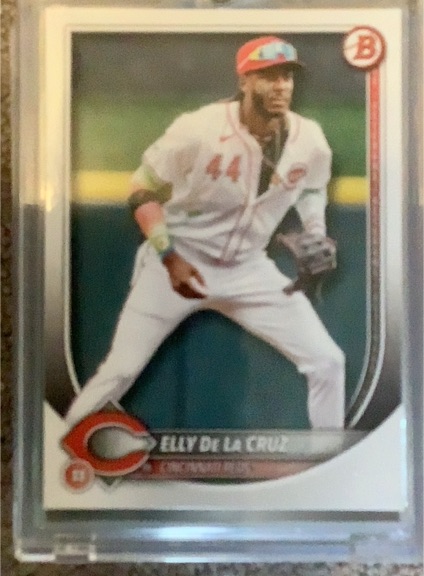 2025 Bowman #44 Elly De La Cruz — front