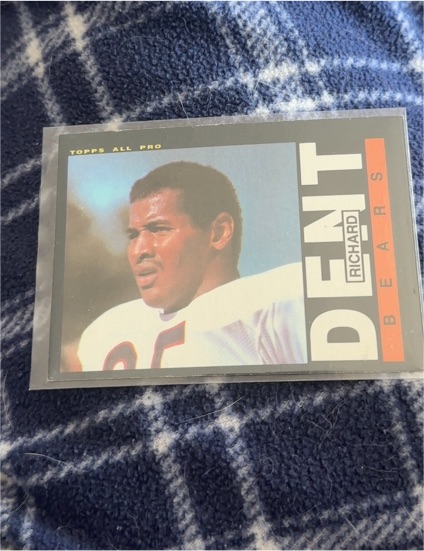 1985 Topps #24 Richard Dent — front