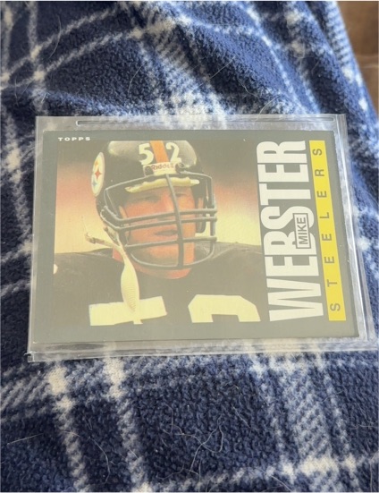 1985 Topps #365 Mike Webster — front