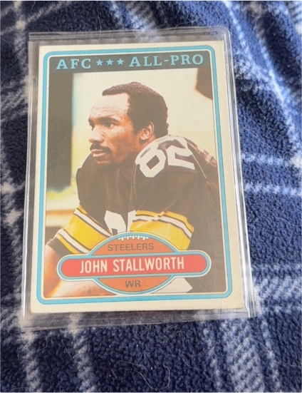 1980 Topps #130 John Stallworth — front