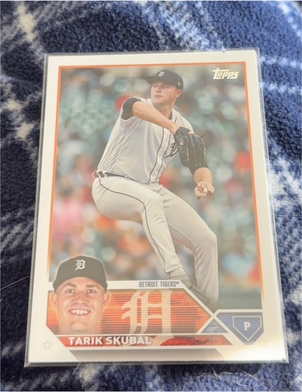 2023 Topps Series 1 #74 Tarik Skubal — front