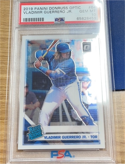 2019 Panini Donruss Optic #64 Vladimir Guerrero Jr. — front