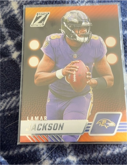 2023 Panini Zenith #8 Lamar Jackson — front