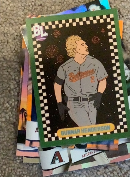 2024 Topps Big League #TBL-19 Gunnar Henderson — front