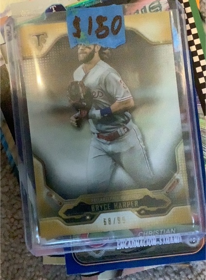 2020 Topps Triple Threads #70 Bryce Harper — front